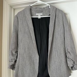 H&M Textured Gray Blazer